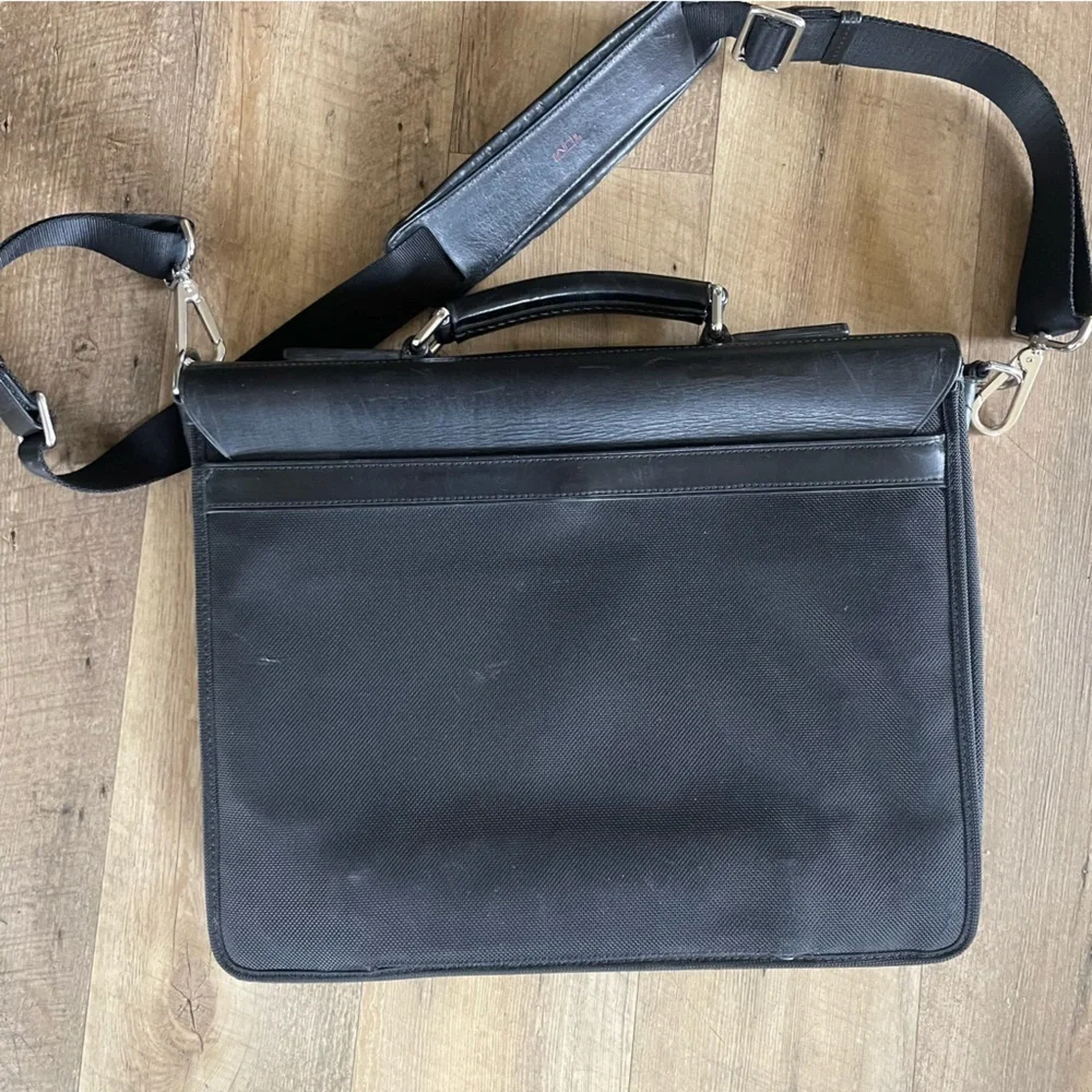 Tumi Leather & Nylon Briefcase